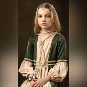 Scarlett Darkness renaissance cosplay dress/costume. NWT.  Size Y14/Small P.